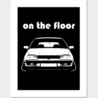 stance tuning car Posters and Art